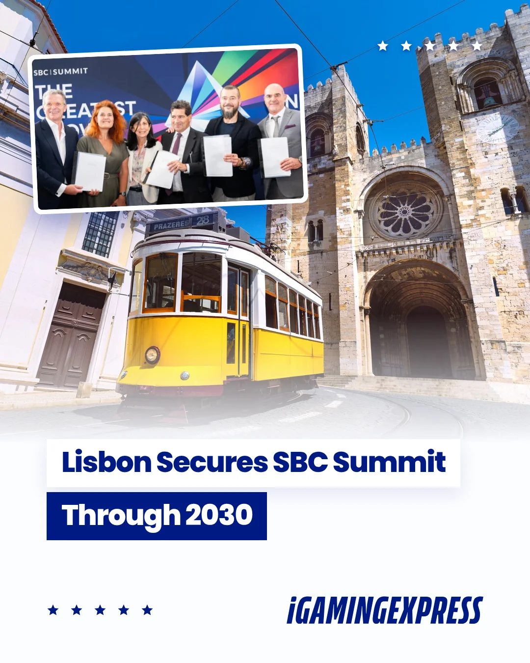 Publikacja iGamingExpress o SBC Summit w Lizbonie